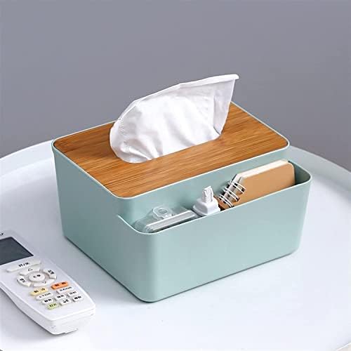Caixa de tecido de armazenamento de depila, caixa de armazenamento de tecidos Caixa de dispensador de papel toalha de papel