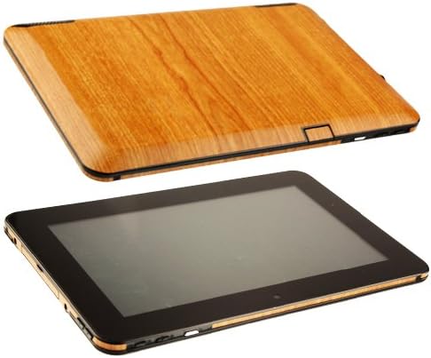 Skinomi Light Wood Wood Corpo Compatível Compatível com ViewSonic ViewPad 10s Skin TechSkin com protetor de tela