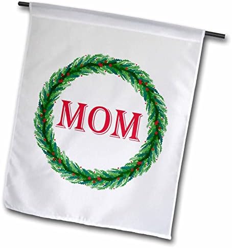 3drose Sandy Mertens Christmas Designs - Christmas Wreath Red Mom Kote, SM3DR - Sinalizadores