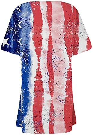 Cardigan Floral Prif Flow Prifd Sleeve Kimono Cardigan Loue Cover Up Blush Casual Tops 4 de julho Ameriacan Flag Print