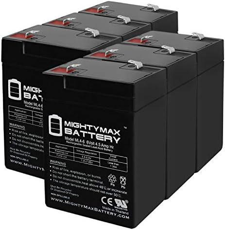 6V 4.5AH Substituição de bateria para sentinela PM640F1-6 Pacote