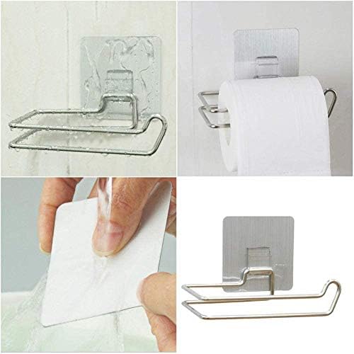 Suporte de toalha de mão de papel zldxdp feito em aço inoxidável com design de prata polido e design de rack de papel para banheiro