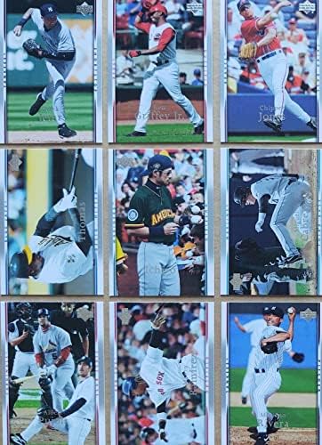 2007 Upper Deck MLB Baseball Series Complete Mint Series One 500 Card Set com Derek Jeter Plus