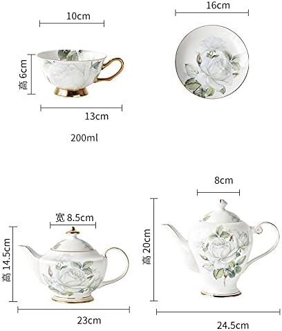 Zlxdp Bone China Coffee Cup de pires de bule de chá de chá de compra de acessórios de cozinha