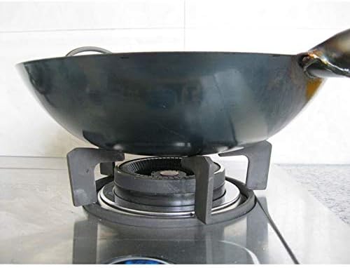 YCZDG IRIR WOK Tradicional Handmade Iron wok antiaderente pan pan não revestimento panela a gás de panela 30/32/34cm
