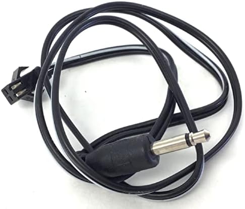 Hydra Fitness Exchange Mono Cable Jack Wire Churness 2 Pin 22-50-217 Funciona com Diamondback R8 500SR Bike Recumbent