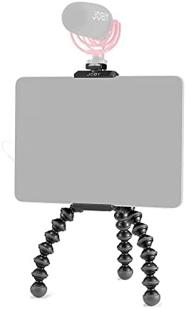 Joby Griptight Tablet Pro 2 Gorillapod - suporta até 23,5cm/9,25 comprimidos largos - compactos, duráveis, viagens,
