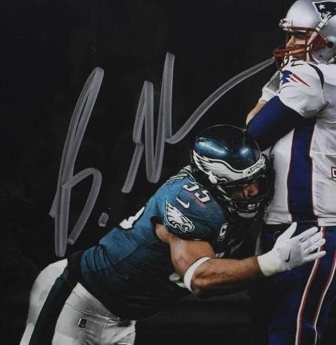 Brandon Graham Philadelphia Eagles assinado emoldurado 8x10 SB Spotlight Photo JSA ITP - Fotos autografadas da NFL