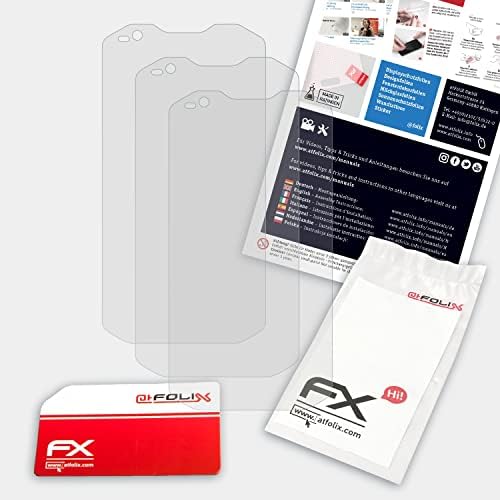 Protetor de tela AtFolix compatível com filme de proteção de tela Ruggear RG700, filme de protetor FX anti-reflexivo e absorvente