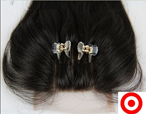 2018 Popular Dajun Hair 8a 3 Way Fechamento de renda com pacotes de pacote de cabelo virgem indiano reto OFERECIME