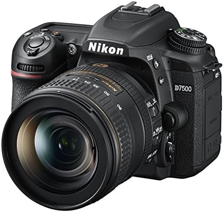 Câmera DSLR da Nikon D7500 20.9MP com AF-S DX Nikkor 16-80mm f/2.8-4e lente VR ED, preto