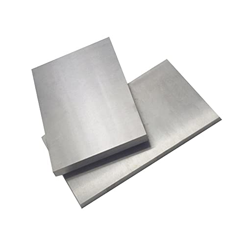 1pcs 100x100mm W99.999 Alta pureza Placa de tungstênio Placa de tungstênio Tungstênio Material de desenvolvimento de pesquisa