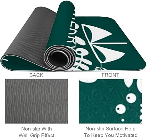Mamacool Yoga Mat Background Backget Eco Friendly Non Slip Fitness Exercition tapete para pilates e exercícios de piso