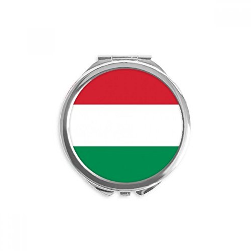 Hungria nacional bandeira europa na Europa Mão compacta espelho redondo vidro portátil de bolso