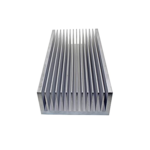 Repolador de calor de alumínio grande 200 x 99 x 45 mm / 7,87 x 3,90 x 1,77 polegada Radiador de resfriamento de resfriamento para