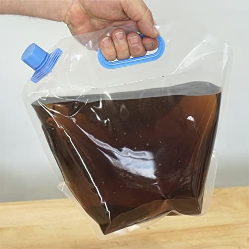 Jarro de um galão de líquidos de um galão para misturar o concentrado de líquido-Dirt para regar a lata de plantas-tanque de