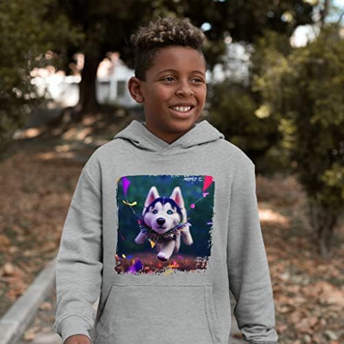 Confetti Kids 'Sponge Fleece Hoodie - Art Design Kids' Hoodie - Hoodie gráfico para crianças