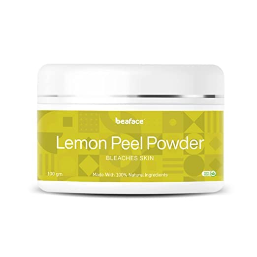 Xona Lemon Peel Pó para a pele do rosto | de limpador de pele/face orgânico e químico em pó | Pacote de rosto puro e natural