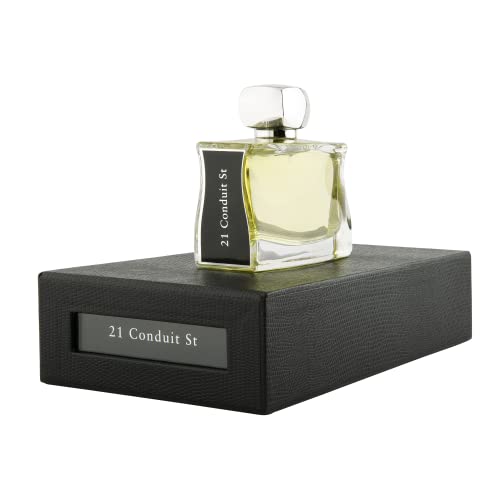 Jovoy 21 Conduit St. Eau de Parfum Spray para homens, 3,4 fl.oz. | Perfume aromático e amadeirado e sofisticado com notas de bergamota, abeto de bálsamo e madeiras modernas