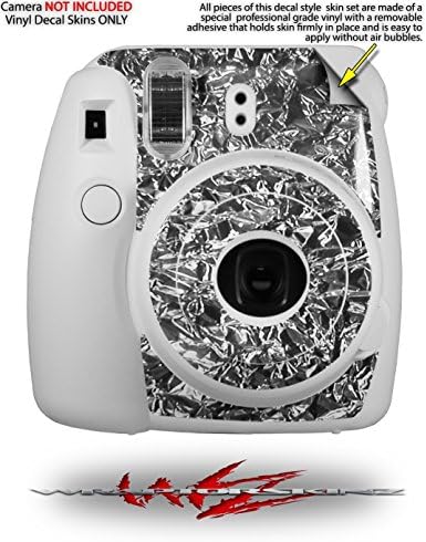 Decalque de pele de Wractorskinz compatível com Fujifilm Mini 8 Câmera de alumínio da câmera Folha de alumínio