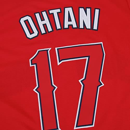 Shot17me Men's Shotime 17 Ohtani Baseball Borderyery Hipster Hip Hop Shirts Um tamanho maior