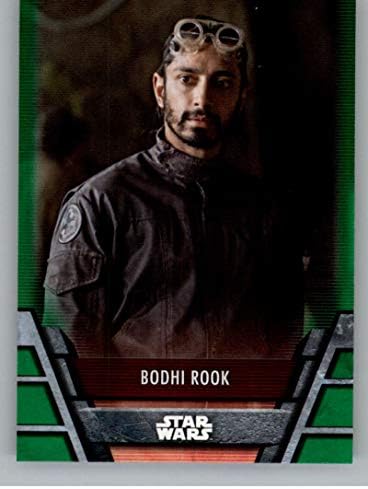 2020 Topps Star Wars Holocron Series Green Nonsport Trading Card REB-26 Bodhi Rook
