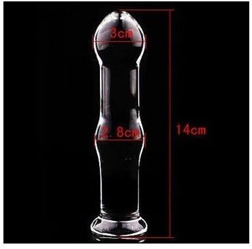 Nearbaby Crystal Glass Anal Plug Toys adultos brinquedos sexuais para mulheres/homem