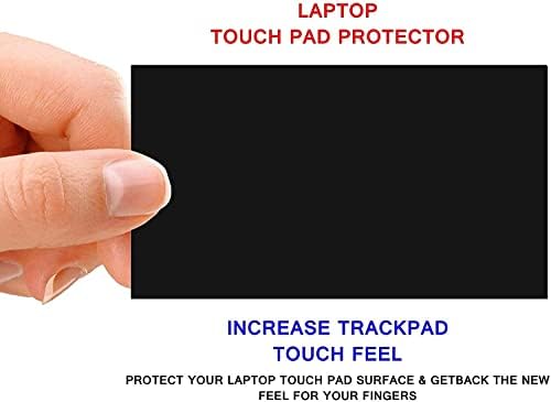 ECOMAHOLICS Premium Trackpad Protector para MSI GV15 Laptop para jogos de 15,6 polegadas, capa de touch de touch preto anti -scratch