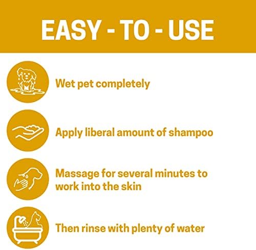 Casaco verde shampoo de cachorro totalmente natural para pele sensível | Ingredientes naturais e orgânicos | Propriedades
