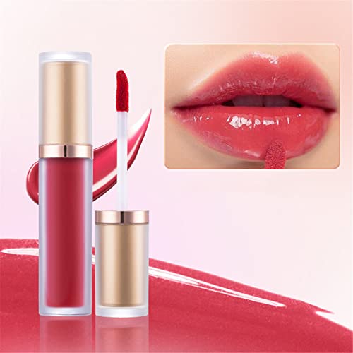 Xiahium Lip Gloss Color Pigmment Velvet Batom portátil Classic clássico à prova d'água Longa liso alcance macio color lips