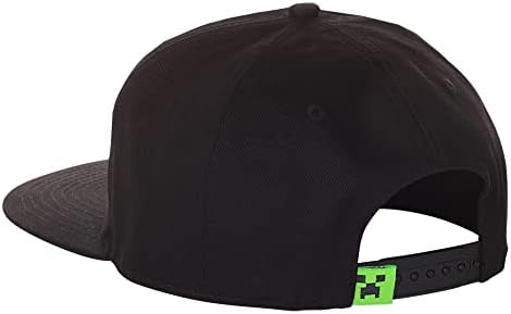 Modo de sobrevivência do Minecraft Cap snapback para meninos pretos