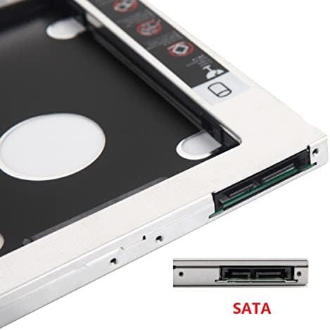2º disco rígido SATA HDD SSD Caddy Frame Bandey para Gateway NE522 NE570 NE572 NV510 NV570P