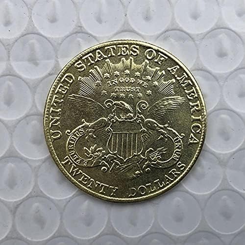 Ada Cryptocurrency Cryptocurrency Coin Favorito 1898 American Liberty Eagle Coin Coping Gold B uma coleção de moedas comemorativa de moeda de moedas de moeda Lucky Coin