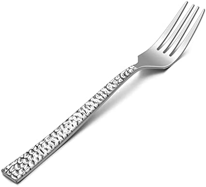 Forks de sobremesa de 12 lances de 12 peças, Haware aço inoxidável 6.7 Salada Forks, design elegante clássico, espelho polido,