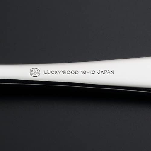 Lucky Wood Cutlers Set, fabricado no Japão, Marille, 12 PC. Conjunto de jantar em par, especificações de embalagem de