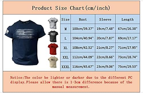 Yowein? Camisas para homens camisetas gráficas, camisetas e tanques Vintage American Flag Pattern Henly camisa de manga longa impressão 3D