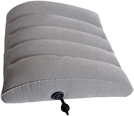 Travesseiro de acampamento do doitool inflando travesseiros inflando o travesseiro de camping de camping travesseiro ergonômico para o pescoço suporta lombar travesseiro inflável Camping travesseiros