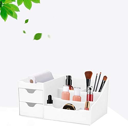 Organizador de maquiagem de Yiwula com gavetas, armazenamento moderno de bancada para cosméticos Cosmética Caixa de cômoda Organizador