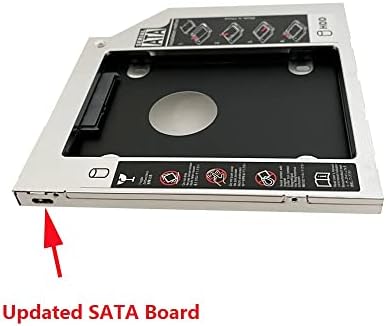 Dy-Tech 2nd disco rígido HDD SSD Caddy Frame Bandey para ASUS Q551LN K551LB-XX258D K56CB-XO191H