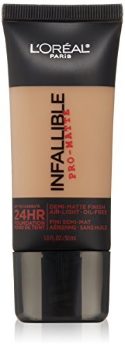 L'Oréal Paris Infalível Fundação Pro-Matte, Golden Beige, 1 fl. Oz.