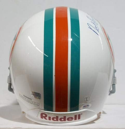 Nick Buoniconti assinou o capacete de tamanho completo do Autograph Hof01 PSA/DNA AG51279 - Capacetes NFL autografados