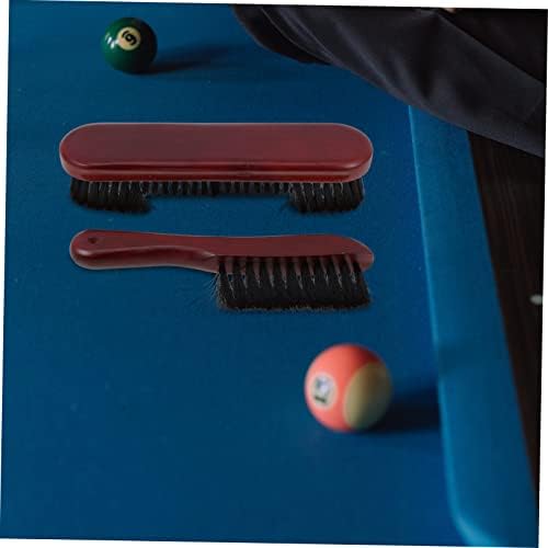 INOOMP 2PCS Billiard Table Broom Broom Paintbrush Ferramenta Ferramenta Acessórios da piscina Acessórios de bilhar