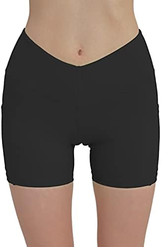 LUCUCHERI BIKER SHORTS PARA MULHERES COM POLOS PALHAS DE IOGA HIGA DE CISAÇÃO 8