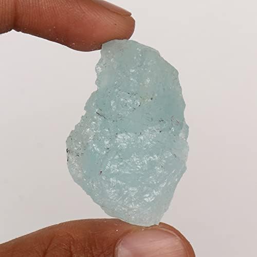 GemHub 71.6 CT Cryaling Crystal Aqua Sky Aquamarine Gemito Rough Peda