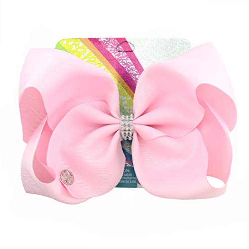 4pcs de 8 polegadas grandes arcos de cabelo para meninas arcos de cabelo barrettes acessórios para crianças adolescentes