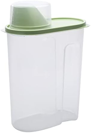 Giligege 2.5L Cozinha de vários grãos Tanque de armazenamento Caixa de armazenamento seco Caixa de armazenamento plástico Tanque selado Recipientes de armazenamento seco para cozinha