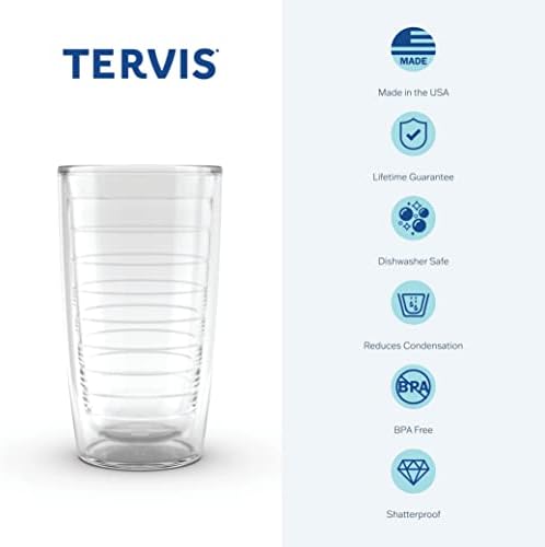 Tervis Traveler Inkreel The Heavens Triple Wall Isolled Tumbler Travel Cup mantém bebidas frias e quentes, 16oz, clássicas