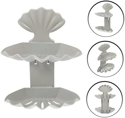 Caixa de casca Beavorty Sabonete decoração de mesa de mesa de decoração caseira bandejas decorativas de molho de sabonete