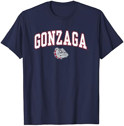 Gonzaga Bulldogs Arch Over Navy Licensed T-Shirt