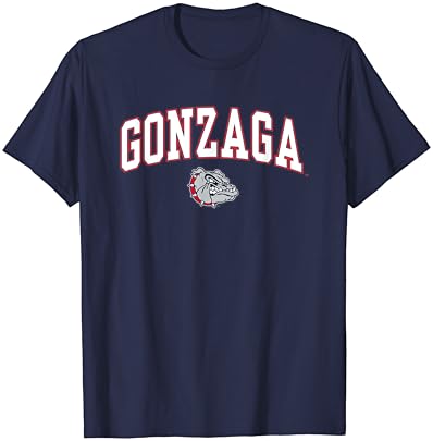 Gonzaga Bulldogs Arch Over Navy Licensed T-Shirt